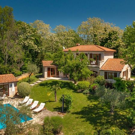 Rustic Villa Cehici With Pool In Sveti Lovrec Jehnici Exterior foto