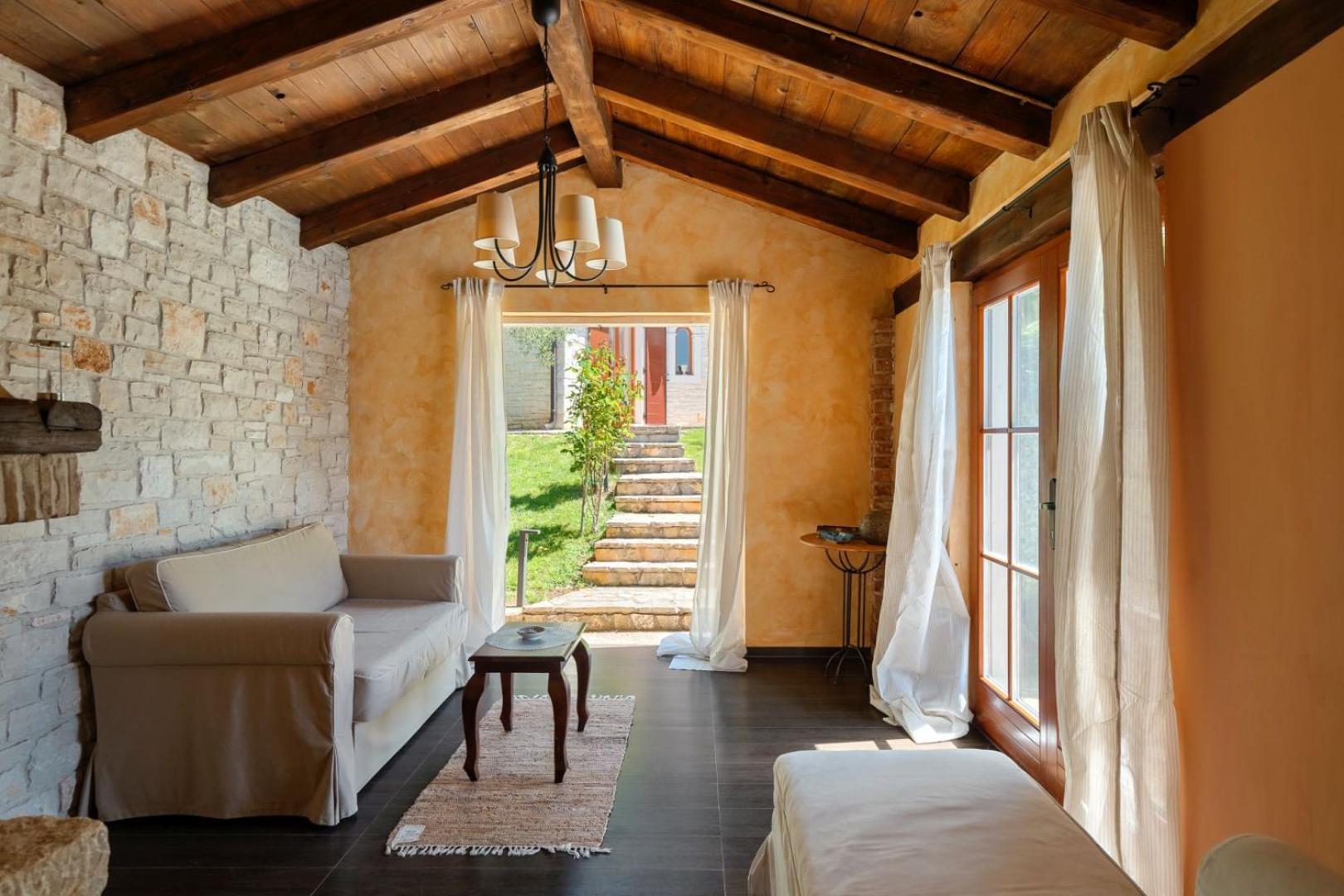 Rustic Villa Cehici With Pool In Sveti Lovrec Jehnici Exterior foto